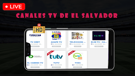 Canales TV de El Salvador