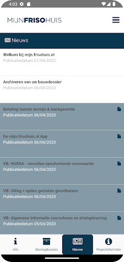 MijnFrisoHuis Screen 3
