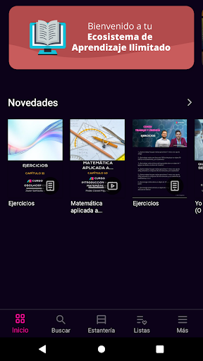 Android application Amautas Educación y Ciencia screenshort