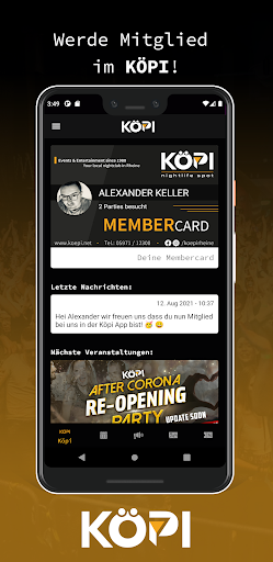 Android application Köpi screenshort