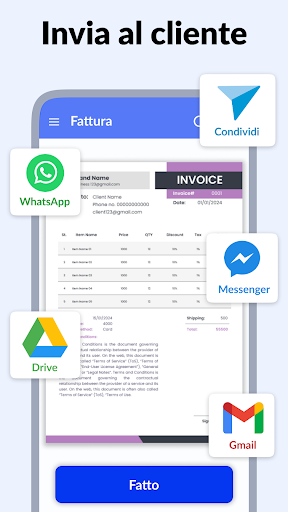 Crea Fattura Elettronica
