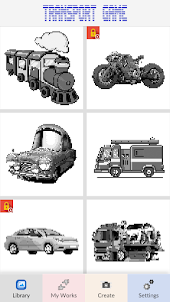 Transport Game Pixel Art