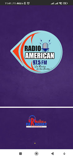 Android application Radio Américan 97.5 FM screenshort