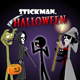 Stickman Halloween icon