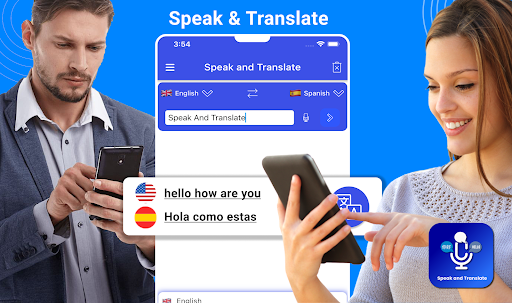 Android application Speak & Translate Interpreter screenshort
