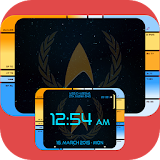 Starfleet LCARS Clock icon