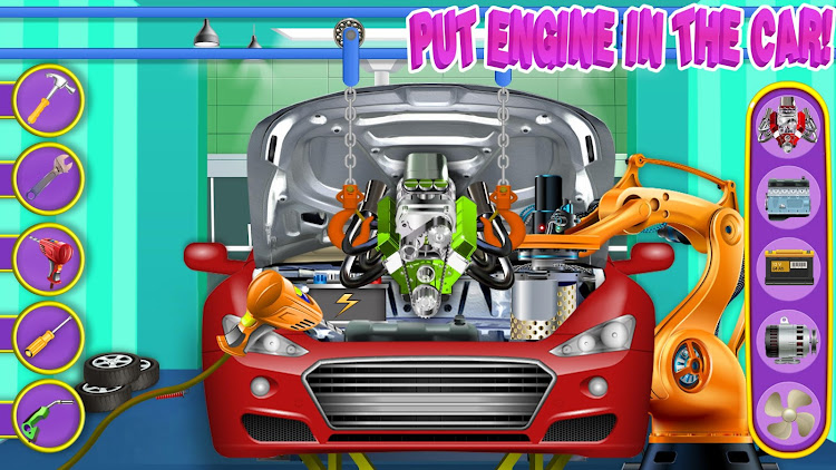 Sports Car Builder Factory - 1.0.6 - (Android)