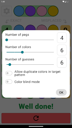 Mastermind Screen 3