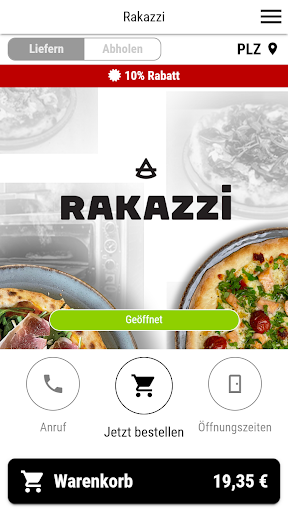 Android application Rakazzi screenshort