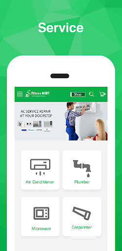 Android application Futree Mart screenshort