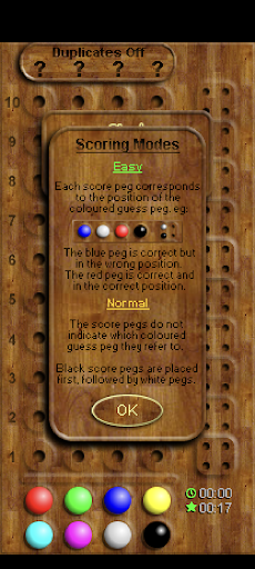 Simply Mastermind Screen 3