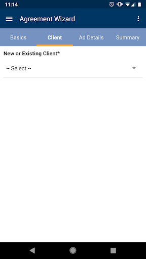 DECM Back Office Screen 2