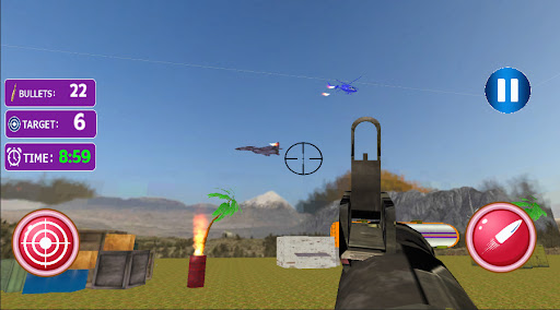 Android application Fighter Jet: Airplane Shooting screenshort