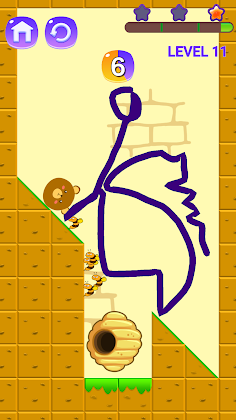 Save The Bear - Draw To Save - Screenshot 2