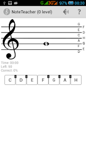 NoteTeacher with Metronome and Tuner