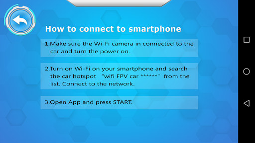 Android application WiFi FPV Car screenshort