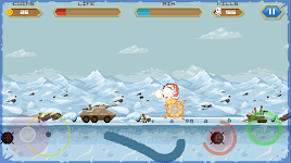 screenshot of Deep Worm 2 - Worm attack