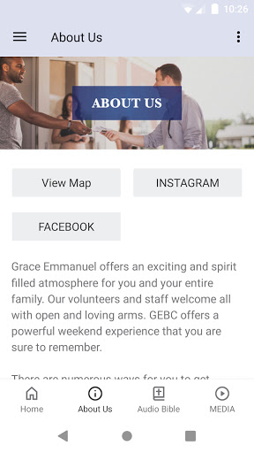 Grace Emmanuel Baptist Church Screen 2