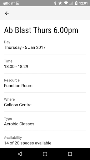 Galleon Centre Screen 3