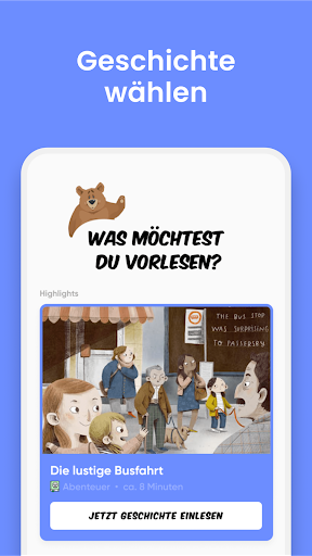 Vorlesen App Screen 2