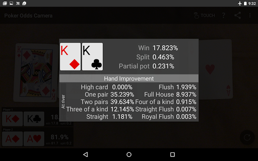 Poker Odds Camera Calculator 20