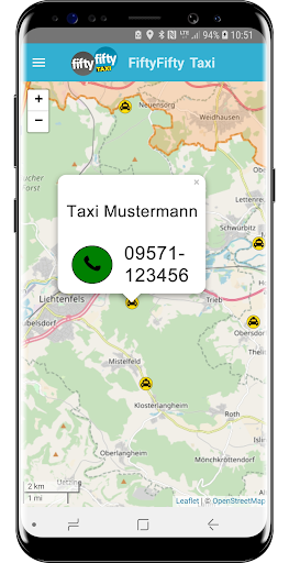 FiftyFifty Taxi Screen 2