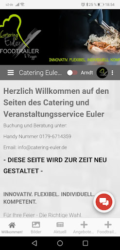 Catering & Foodtrailer Euler Screen 2