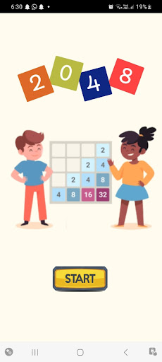Android application 2048 Sharp ur Brain screenshort