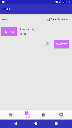 Secret Manager Screen 3