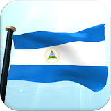 Nicaragua Flag 3D Wallpaper icon