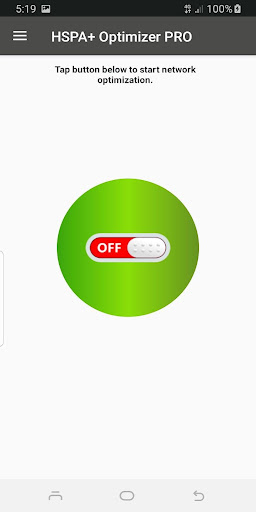 HSPA+ Optimizer Pro Version Screen 2