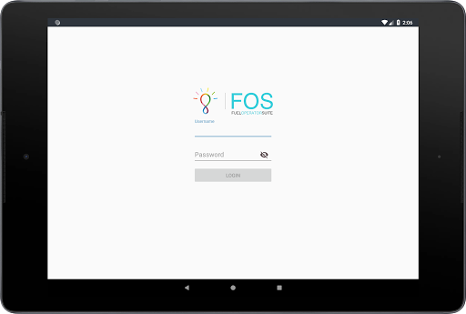 Android application JITS-FOS screenshort