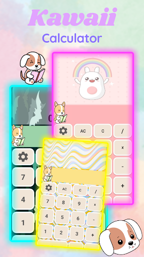 Android application Calculadora Kawaii screenshort