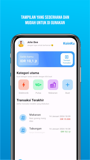 KoinKu : Catatan Keuangan Screen 2