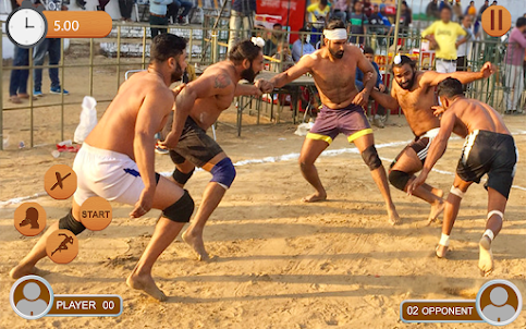 Kabaddi Game Fighting League