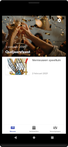 Android application Dorpsbelang Easternijtsjerk screenshort