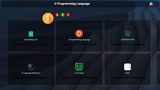 Screenshot of D Programming Language