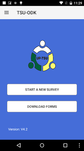 Android application TSU_ODK screenshort