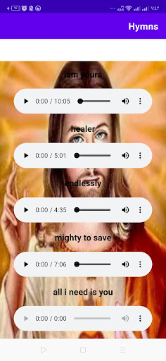 Android application Hymns/ترانيم مسيحية screenshort