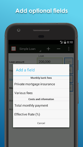 Loan Calculator Screen 2