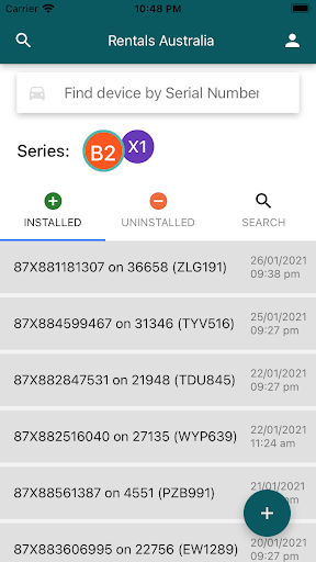 Android application thl MyScan screenshort