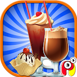 Ice coffee maker  -  Kids game icon