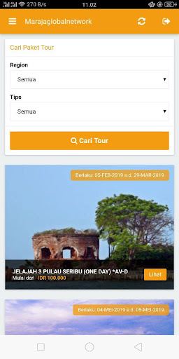 PT. Maraja Global Network Screen 2