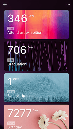 Android application Color Countdown-Tasks Reminder screenshort