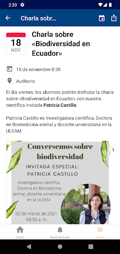 Colegio Letort Screen 2