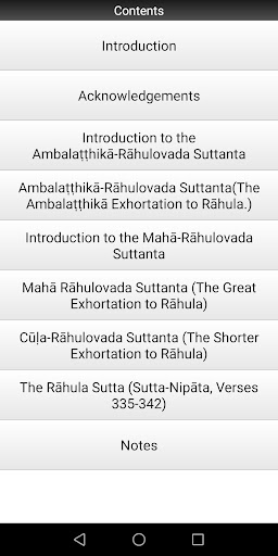 Four Discourses of the Buddha Screen 2