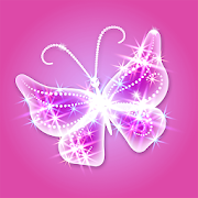 Glitter Butterfly Wallpaper  Icon