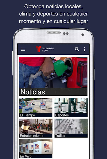 Android application Telemundo Reno screenshort