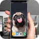犬の舐めの画面いたずら - Androidアプリ