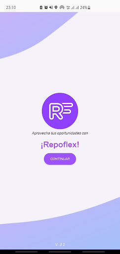 Android application Repoflex screenshort